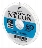Леска моно. Salmo Diamond HOOK LENGTH NYLON 030/015