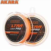 Шнур Akara Ultra Light PRO Orange 150 м 0,12