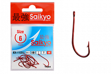 Крючки Saikyo KH-11011 O'Shaughnessy Red № 6 (10шт)