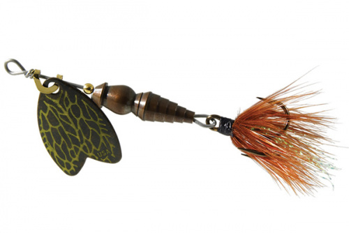 Блесна вращ. Mepps BUG,  00, March Brown