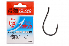 Крючки Saikyo KH-10026 Chinu Ring BN №0,3 (10шт)