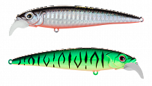 Воблер Минноу Strike Pro Beakster 130, цвет: GC01S/A70-713S Double Black Silver OB/Mat Tiger, (EG-12