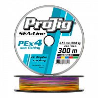 Шнур ProJig SEA Line 0,60 мм, 70,0 кг, 300 м, мультиколор