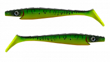 Силиконовая приманка Strike Pro Pig Shad Tournament, цвет: Mat Tiger, (уп./2шт.), (SP-172M#GC01S)