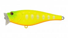Воблер Поппер Strike Pro Sea Monster 80, цвет: A178S Lemon Mat Tiger, (SH-002A#A178S)