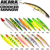 Воблер Akara Crooked Minnow 110F 10 гр. (5/14 oz 4,3 in) A102