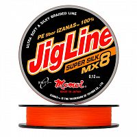 Шнур JigLine Super Silk 0,21 мм, 18 кг, 150 м, оранжевый
