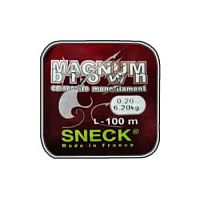 Леска моно. Sneck Magnum Brown d=0,32 100м