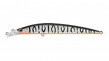 Воблер Минноу Strike Pro Top Water Minnow 110, цвет: A243ES Grey Shadow Mat Tiger, (JL-166F#A243ES)