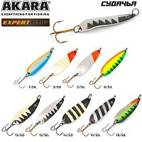 Блесна колеб. Akara Expert Судачья 80 мм 24 гр. 13/GO