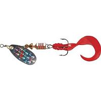Блесна вращ. Mepps COMET Rainbo Twist Red, 1, S (блистер)