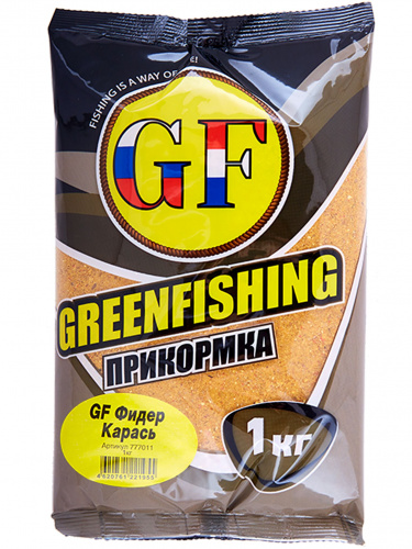 Прикормка GF 1кг ФИДЕР КАРАСЬ