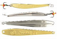 Блесна вертикальная ECOPRO Vandal, 75мм, 8г, S/G