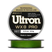 Шнур ULTRON WX 8 PRO 0,30 мм, 28,0 кг, 137 м, хаки