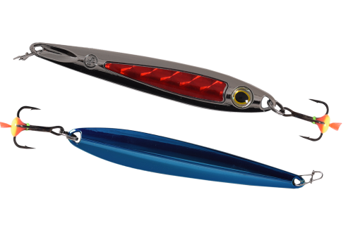 Блесна вертикальная ECOPRO Shprot, 75мм, 13г,  BL/SRF