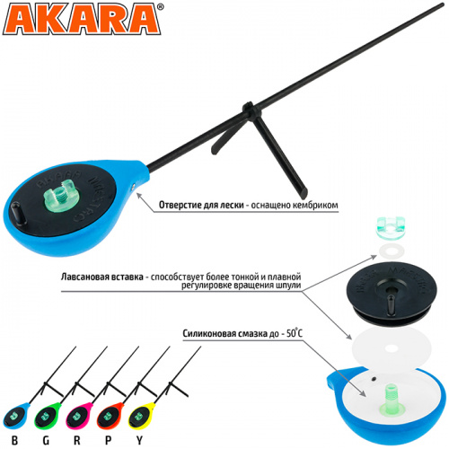 Уд. зим. Akara Universal PK Blue фото 3
