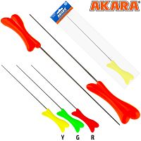 Уд. зим. Akara RKW1 красная (хлыст Hi Carbon 1 составной) 38 см