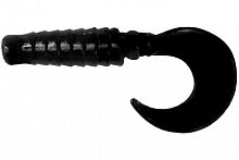 Мягк.приманки LureMax EBISU 3''/7,5см, LSE25-006 Black (10 шт.)