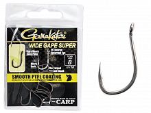 Крючки Gamakatsu G-Carp WIDE GAPE SUPER HOOKS разм. 08 10шт.