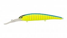 Воблер Минноу Strike Pro Hooligan Deep Diver 120, цвет: 597S Blue Mat Tiger, (EG-220L#597S)