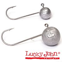 Джиг-головка Lucky John ROUND HEAD 40.0г кр.003/0