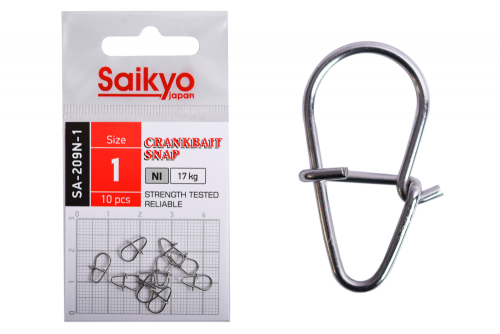 Застежка Saikyo SA-209N-1 - 10 шт (17кг)