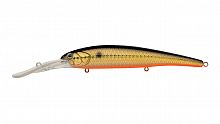Воблер Минноу Strike Pro Hooligan Deep Diver 120, цвет: 613-713 Black Back Smoked OB, (EG-220L#613-7