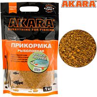 Прикормка Akara Premium Organic 1,0 кг Фидер Плотва