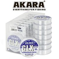 Леска Akara GLX ICE Clear 30 м 0,12