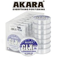 Леска Akara GLX ICE Clear 30 м 0,22