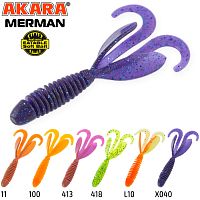 Твистер Akara Eatable Merman 110 L10 (3 шт.)