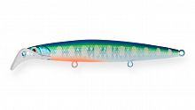 Воблер Минноу Strike Pro Scooter Minnow 90F, цвет: A150-713 UV Blue Silver OB, (EG-186AF#A150-713)