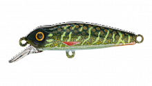 Воблер Минноу Strike Pro Midge 40, цвет: JV012 Green Motoroil Pike UV, (EG-074SP#JV012-UV)