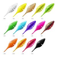 Приманка ZUB-POLLYWOG 40мм(1,5")-12шт, (цвет 801) белый