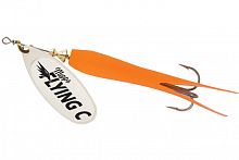 Блесна вращ. Mepps AGLIA FLYING C, 10g №3 SILVER/Orange