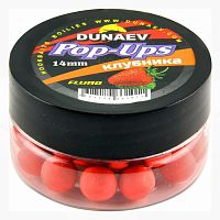 Бойлы DUNAEV POP-UP 10мм Клубника (30г)