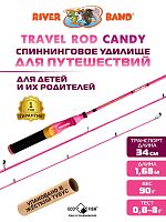 Спиннинг Trevel Candy 168UL 1.68m 0,8-8gr