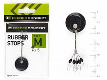 Стопоры резин. Feeder Concept RUBBER STOPS р.002M 5шт.