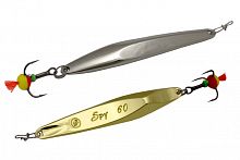 Блесна вертикальная ECOPRO Spy, 50мм, 6г, S/G