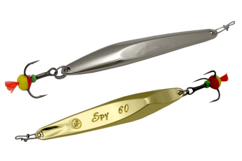 Блесна вертикальная ECOPRO Spy, 80мм, 20г, S/G