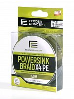 Шнур плетёный Feeder Concept POWERSINK Dark Brown 150/017