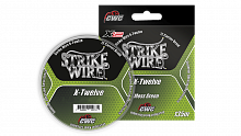 Шнур плетеный 12-жильный Strike Wire X-Twelve X12 0,36mm 34kg 135m, mossgreen (темно-зеленый)