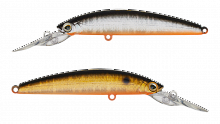 Воблер Минноу Strike Pro Magic Minnow 85, цвет: A70-613-SBO Double Silver/Smoked, (EG-068F#613-SBO/A70-SBO)