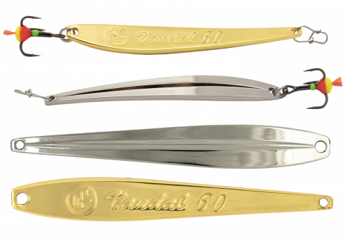Блесна вертикальная ECOPRO Vandal, 60мм, 5г, S/G