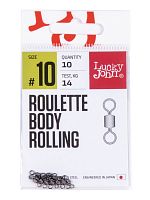 Вертлюги LJ Pro Series ROULETTE BODY ROLLING 010 10шт.