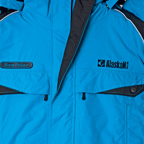 Костюм зимний Alaskan New Polar M  синий/черный  XXXL (куртка+полукомбинезон) фото 2
