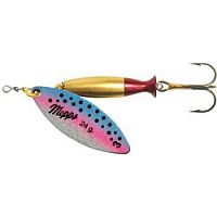 Блесна вращ. Mepps AGLIA LONG HEAVY, 3, SILVER/Rainbo