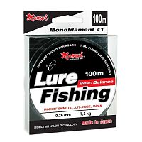 Леска Lure Fishing 0,37мм, 14,0кг, 100м, прозрачная