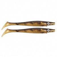 Силиконовая приманка Strike Pro Pig Shad Nano, цвет: Spotted Bullhead, (уп./4шт.), (SP-172D#115)