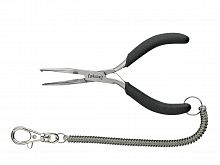 Инструмент из нержавеющей стали для заводных изогнутый FP502 (125мм. + крепежный шнур в комплекте)